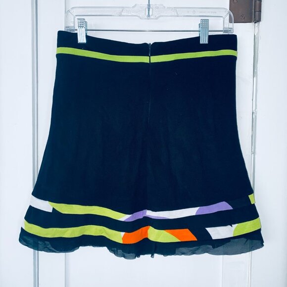 Paramita Skirt with Neon Waist and Trim Detailing - Picture 9 of 15